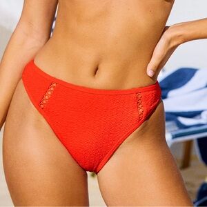 Cupshe Rouge Bikini Bottom
